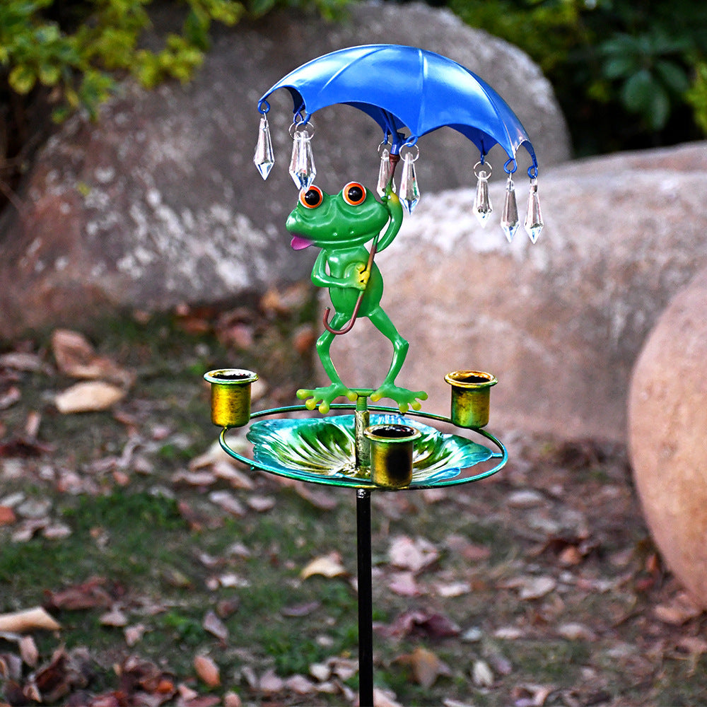 🐸Metal Frog-Shaped Bird Feeder Stake upsell