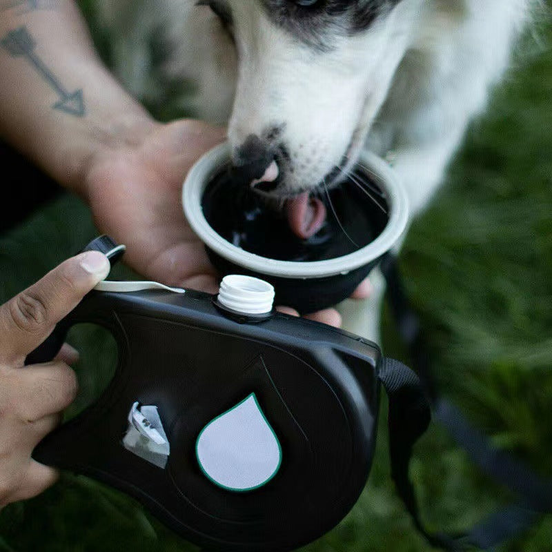 5-in-1 Retractable Dog Leash Bottle (UPSELL)