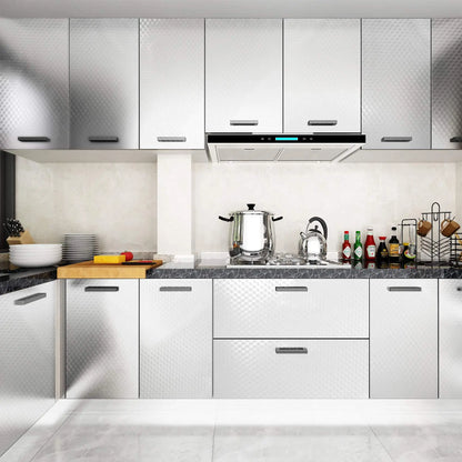 Gaigu®🔥Limited Time 50% Off✨Stainless Steel Kitchen Oil-Proof Adhesive Wallpaper Roll