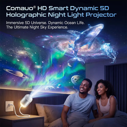 BVJ® 5D Mini Galaxy Star Projector – Dynamic Ambient Light for Bedroom, Car & Home (upsell)