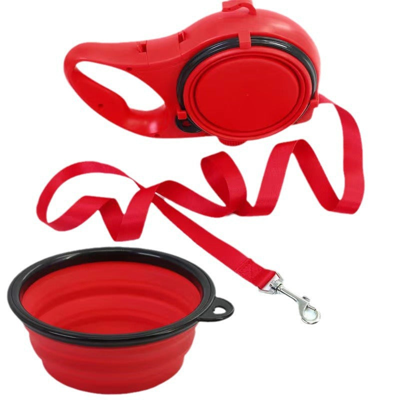 5-in-1 Retractable Dog Leash Bottle (UPSELL)