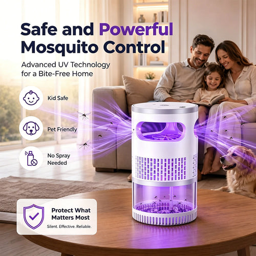 🏆Ultra-Quiet Bionic UV Suction Mosquito Trap🦟
