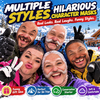 Funny Thermal Balaclava – Warm & Versatile for Everyday Wear, Outdoor Adventures & Skiing