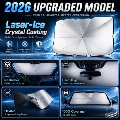 🌈 Foldable Car Sunshade for the Windshield