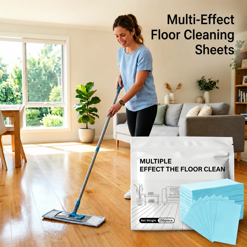 Gaigu®🔥Hot Sale🔥100-Piece Multi-Surface Floor Cleaning Tablets – Antibacterial Deodorizing Cleaner for Hardwood, Tile, Laminate & RV Walls（upsell）