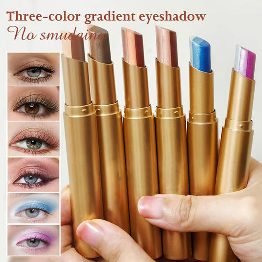 Dylantia® 3-in-1 Shimmer Eyeshadow Stick – One-Swipe Glow, No Brush Needed
