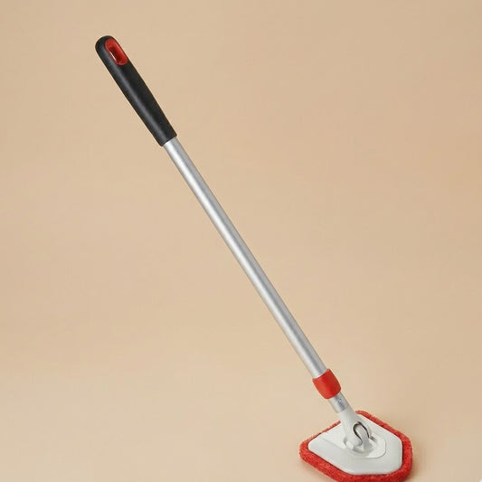 Dylantia Extendable Tub and Tile Scrubber with Long Handle - 2-in-1 Versatile Cleaning Brush for Shower, Bathroom, and Hard-to-Reach Corners