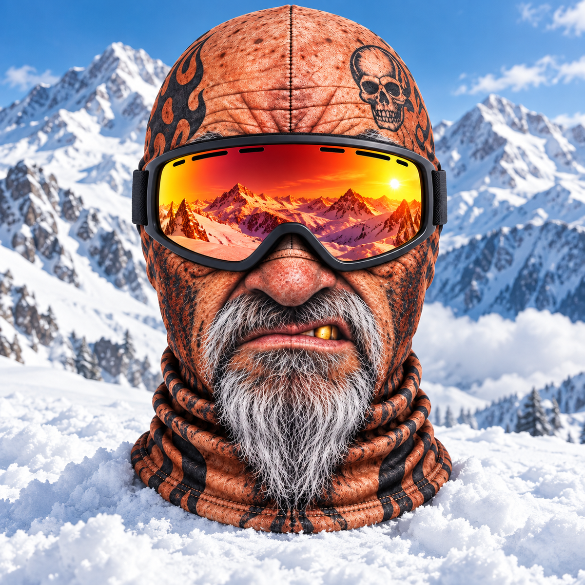 Funny Thermal Balaclava – Warm & Versatile for Everyday Wear, Outdoor Adventures & Skiing