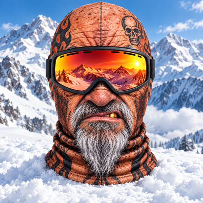 Funny Thermal Balaclava – Warm & Versatile for Everyday Wear, Outdoor Adventures & Skiing