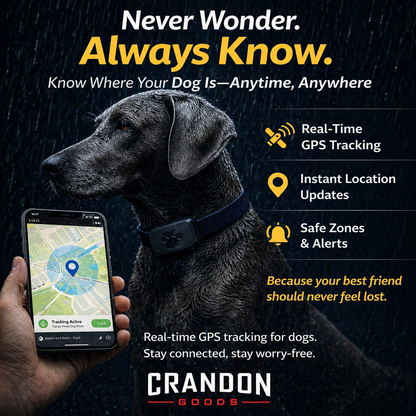 WYVCK® Never Wonder™ Pet GPS Tracker Collar