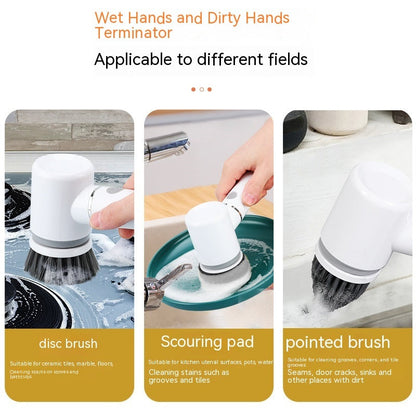 Smart Electric Cleaning Brush for Kitchen, Sink & Bathroom Surfaces（upselll）