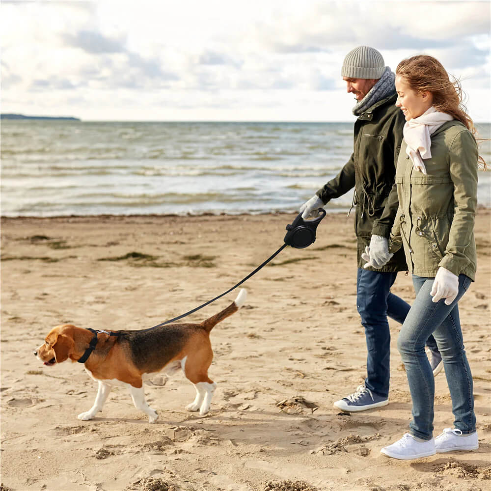 5-in-1 Retractable Dog Leash Bottle (UPSELL)