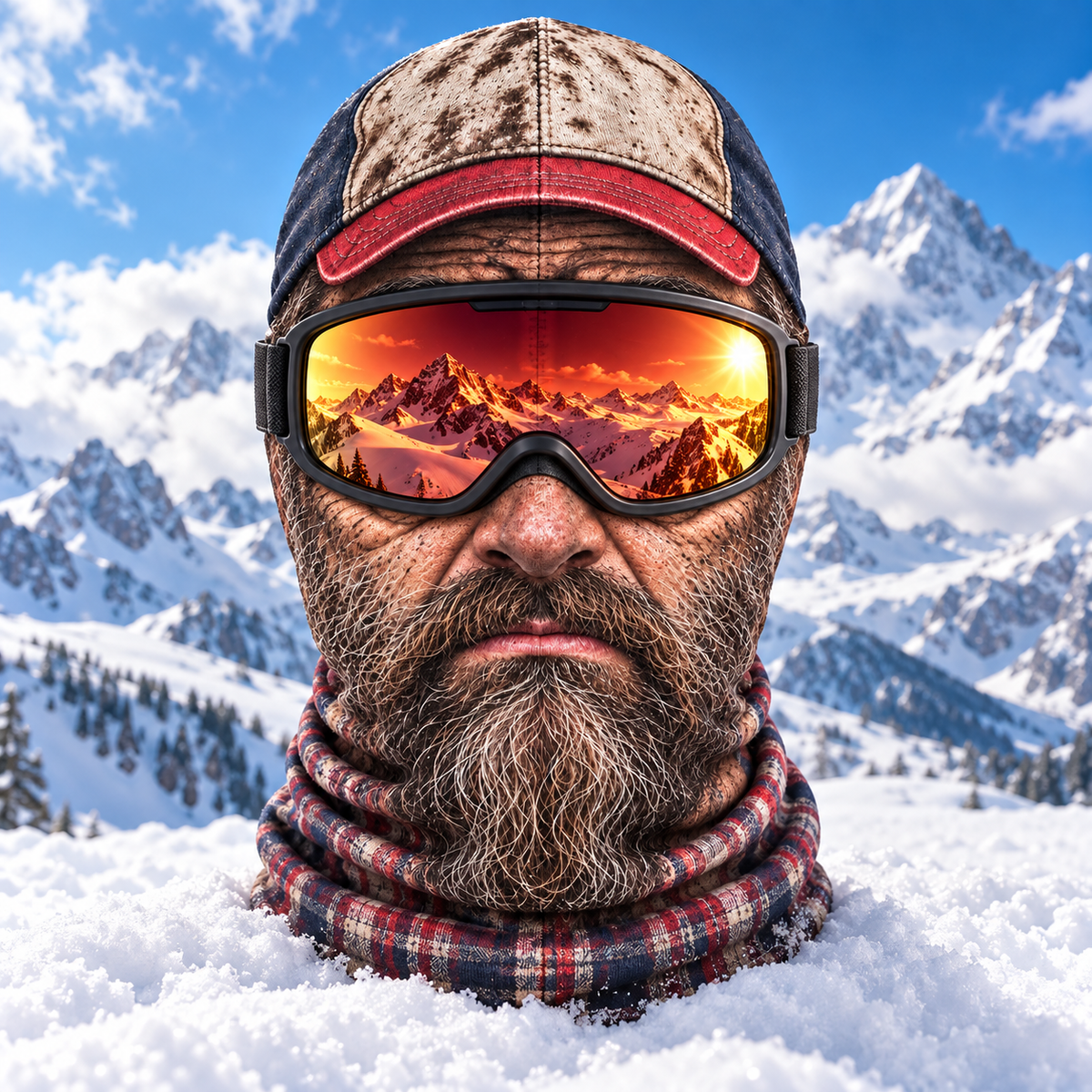 Funny Thermal Balaclava – Warm & Versatile for Everyday Wear, Outdoor Adventures & Skiing