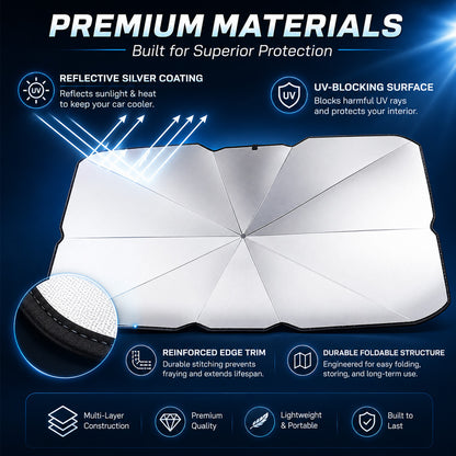 🌈 Foldable Car Sunshade for the Windshield