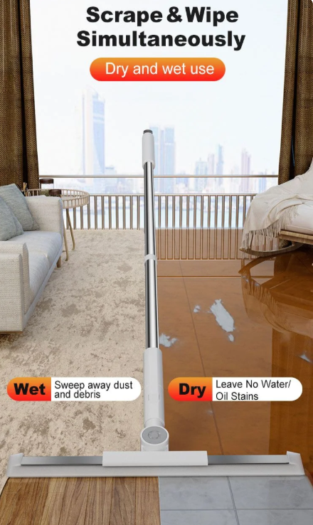 🔥LAST DAY SPECIAL PRICE £9.99!!⚡50K+ SOLD!🏡💦Multifunctional Non-stick Magic Broom