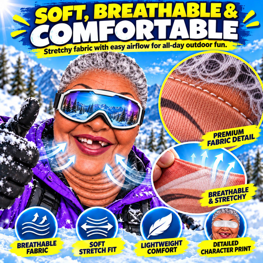 Funny Thermal Balaclava – Warm & Versatile for Everyday Wear, Outdoor Adventures & Skiing