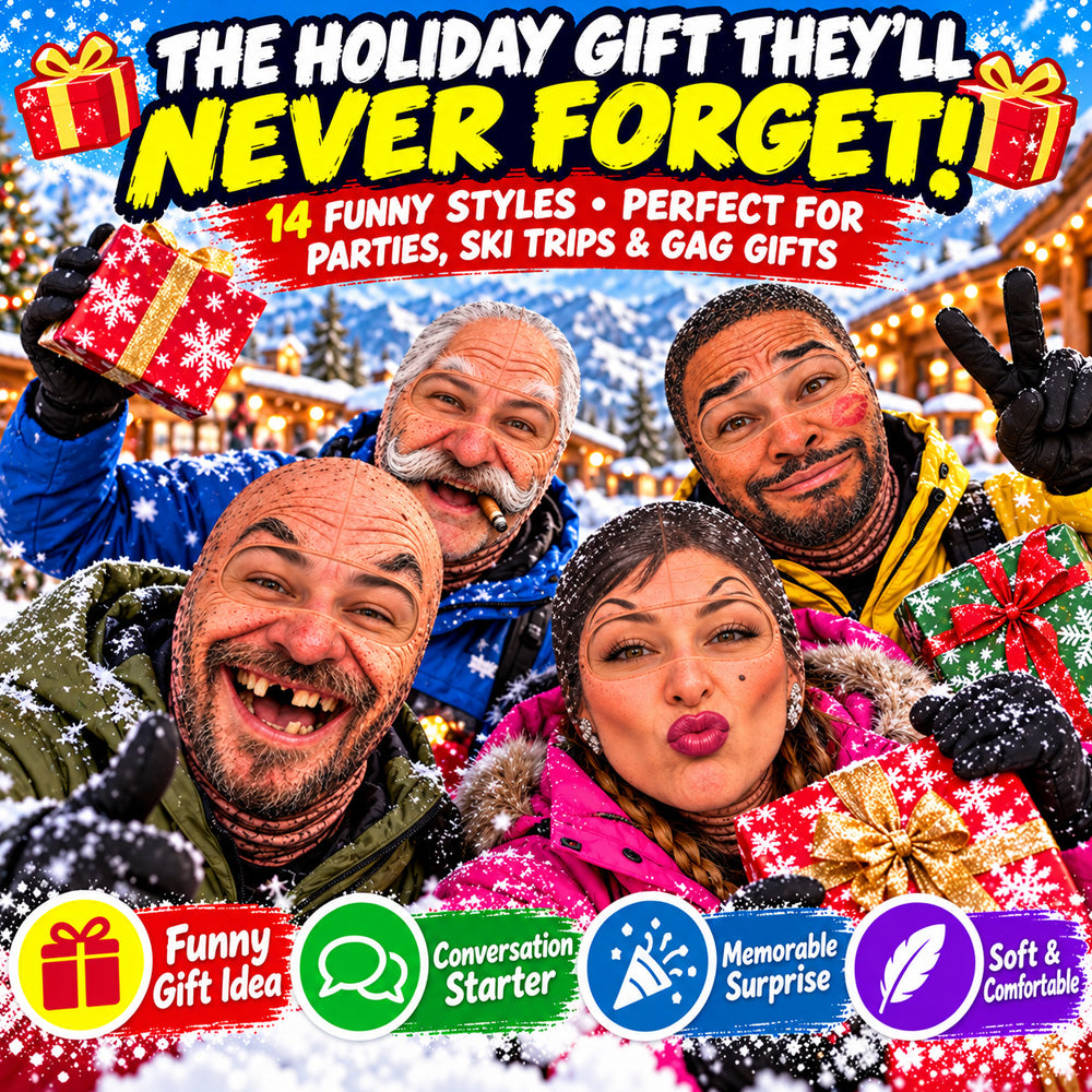 Funny Thermal Balaclava – Warm & Versatile for Everyday Wear, Outdoor Adventures & Skiing
