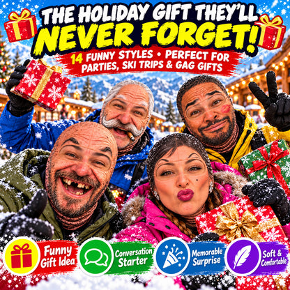 Funny Thermal Balaclava – Warm & Versatile for Everyday Wear, Outdoor Adventures & Skiing