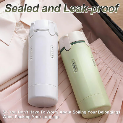 4 in 1 Travel Pump Dispenser Bottle, 30ml, 4 Pack Leakproof Pump Containers with Measuring Scale and Label Stickers（upsell）