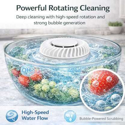 Remifa® 🥬 Fruit & Vegetable Washer – Removes Pesticides & Bacteria, No Chemicals Needed