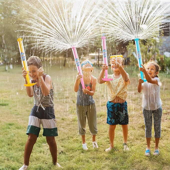 Telescopic Water Gun – Summer Outdoor Pool & Beach Water Fight Party Toy (41cm Long-Range Pump Water Blaster)