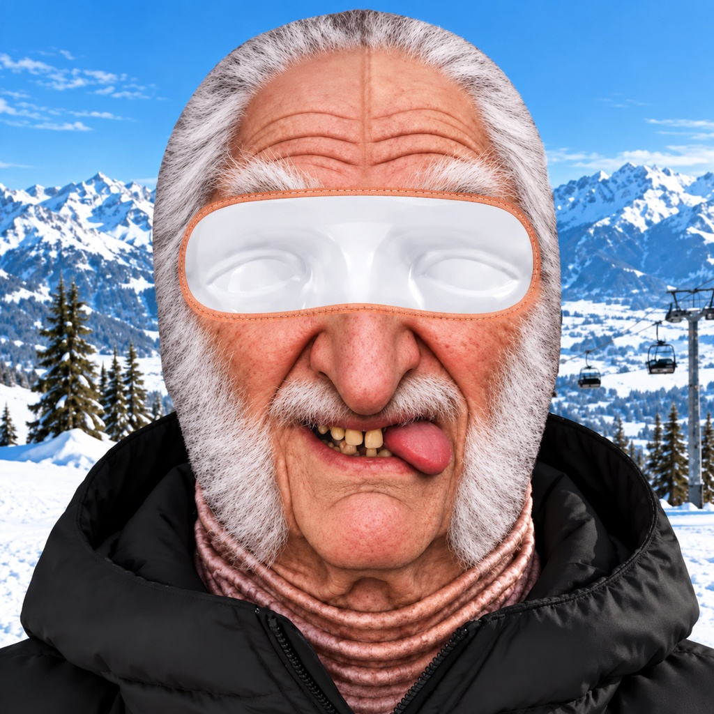 Funny Thermal Balaclava – Warm & Versatile for Everyday Wear, Outdoor Adventures & Skiing