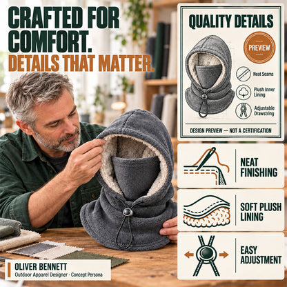 🎉Limited‑Time 50% OFF ❄️ Thermal Balaclava Face Mask | Wind‑Proof Winter Hood for Skiing, Cycling & Hiking