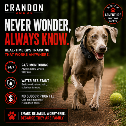 WYVCK® Never Wonder™ Pet GPS Tracker Collar