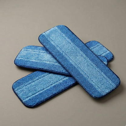 Dylantia Microfiber Mop Refills - Professional Grade Cleaning Pads for All Hardwood, Tile, and Laminate Floors - Heavy Duty, Highly Absorbent, Dry & Wet Use - 3 Pack