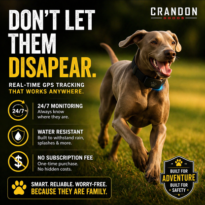 WYVCK® Never Wonder™ Pet GPS Tracker Collar