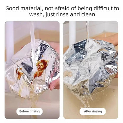 BVJ®⏰️Flash-Sale⚡Home dining table & food container aluminum foil heat-retaining cover⚡-886