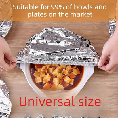 BVJ®⏰️Flash-Sale⚡Home dining table & food container aluminum foil heat-retaining cover⚡-886