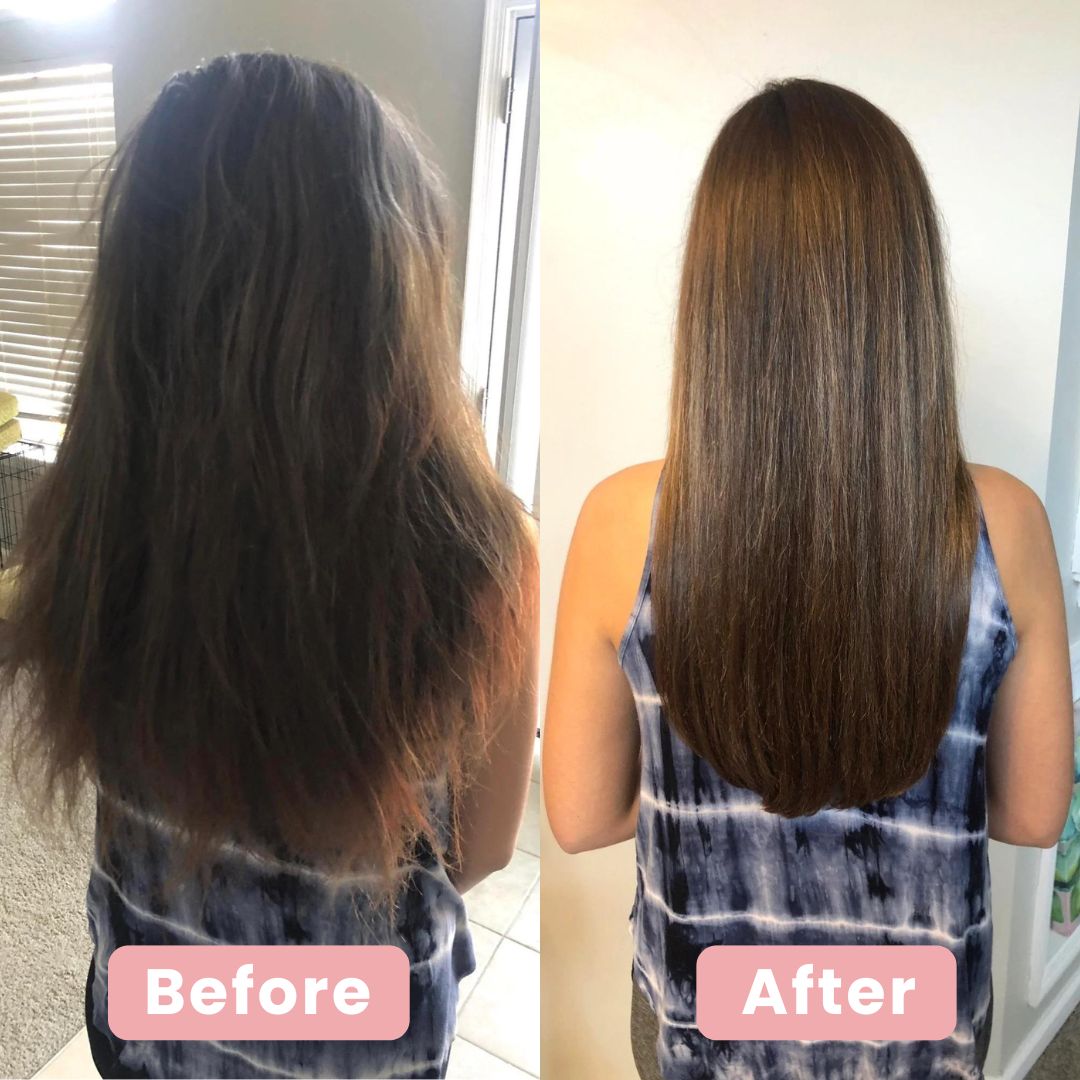 2-in-1 Split-End Trimmer & Straightener🌈Keep Your Length🌈Lose The Split Ends.