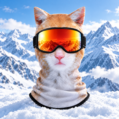 Funny Thermal Balaclava – Warm & Versatile for Everyday Wear, Outdoor Adventures & Skiing