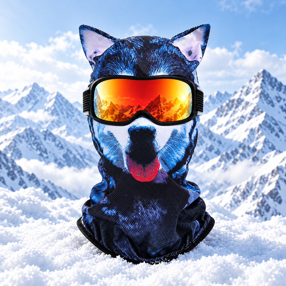 Funny Thermal Balaclava – Warm & Versatile for Everyday Wear, Outdoor Adventures & Skiing