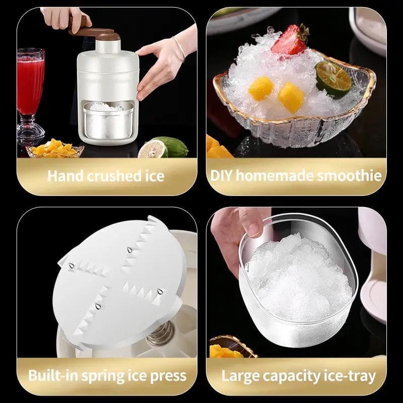 Loot Phoot Multipurpose Portable Manual Ice Crusher & Shaver