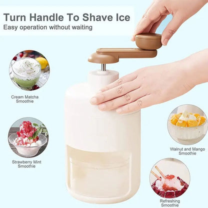 Loot Phoot Multipurpose Portable Manual Ice Crusher & Shaver