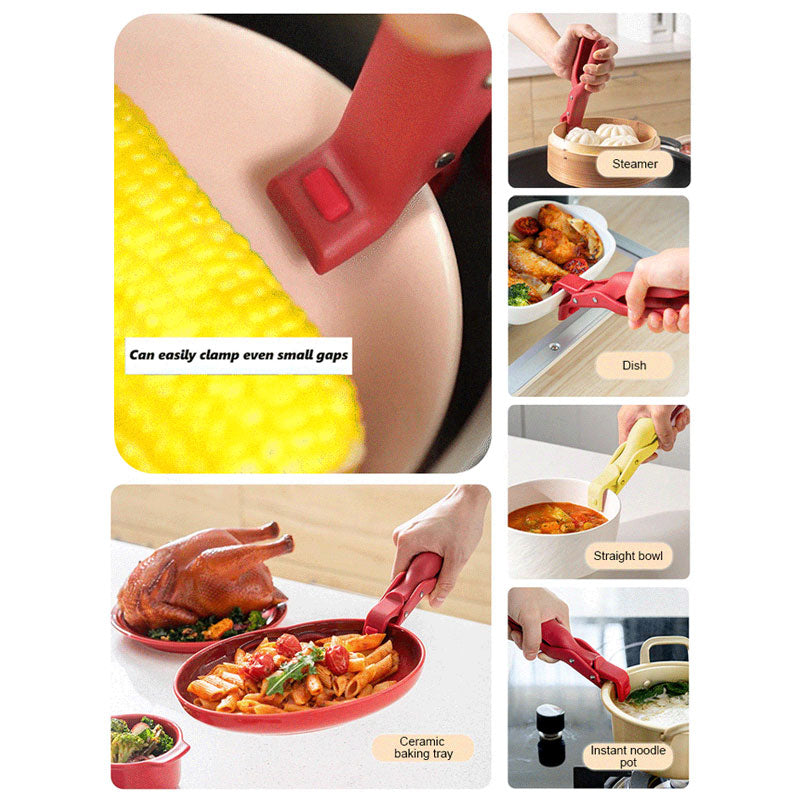 BVJ®🎁Multi-Purpose Anti-Scald Bowl Holder Clip for Kitchen（upsell）