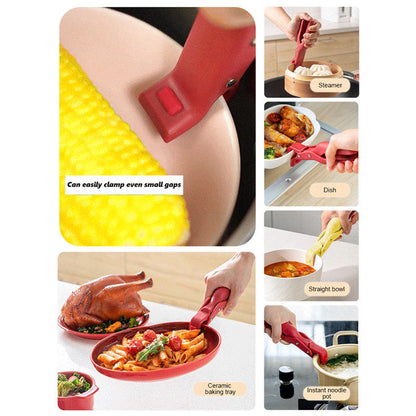 BVJ®🎁Multi-Purpose Anti-Scald Bowl Holder Clip for Kitchen（upsell）