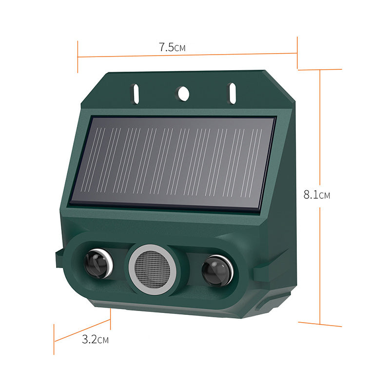 💞50K+ SOLD!🌳🔊 50% OFF! Solar Powered Animal Repeller – Ultrasonic + flashing light. Weatherproof, 24/7 protection. Keep pests away naturally. 🏡💚（upsell）