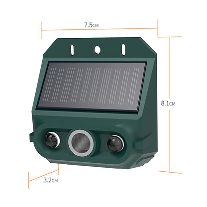 💞50K+ SOLD!🌳🔊 50% OFF! Solar Powered Animal Repeller – Ultrasonic + flashing light. Weatherproof, 24/7 protection. Keep pests away naturally. 🏡💚（upsell）
