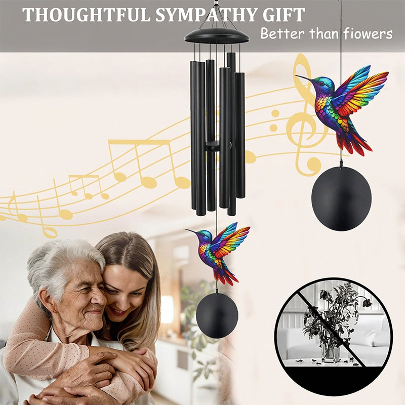 Gaigu®🎵 LIMITED-TIME 50% OFF! 💥 Vintage Metal Memorial Wind Chimes – Soothing Melody, Rust-Resistant Aluminum, Retro Design ✨