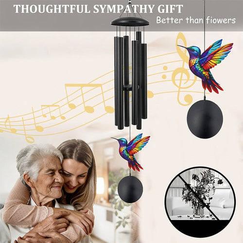 Gaigu®🎵 LIMITED-TIME 50% OFF! 💥 Vintage Metal Memorial Wind Chimes – Soothing Melody, Rust-Resistant Aluminum, Retro Design ✨