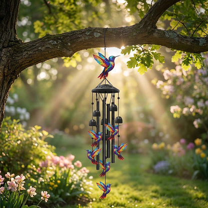 Gaigu®🎵 LIMITED-TIME 50% OFF! 💥 Vintage Metal Memorial Wind Chimes – Soothing Melody, Rust-Resistant Aluminum, Retro Design ✨