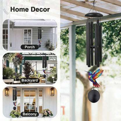 Gaigu®🎵 LIMITED-TIME 50% OFF! 💥 Vintage Metal Memorial Wind Chimes – Soothing Melody, Rust-Resistant Aluminum, Retro Design ✨