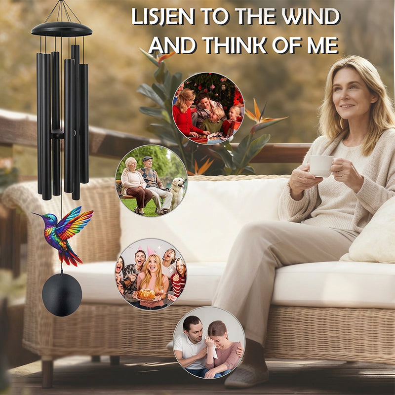 Gaigu®🎵 LIMITED-TIME 50% OFF! 💥 Vintage Metal Memorial Wind Chimes – Soothing Melody, Rust-Resistant Aluminum, Retro Design ✨