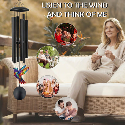 Gaigu®🎵 LIMITED-TIME 50% OFF! 💥 Vintage Metal Memorial Wind Chimes – Soothing Melody, Rust-Resistant Aluminum, Retro Design ✨