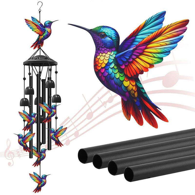 Gaigu®🎵 LIMITED-TIME 50% OFF! 💥 Vintage Metal Memorial Wind Chimes – Soothing Melody, Rust-Resistant Aluminum, Retro Design ✨